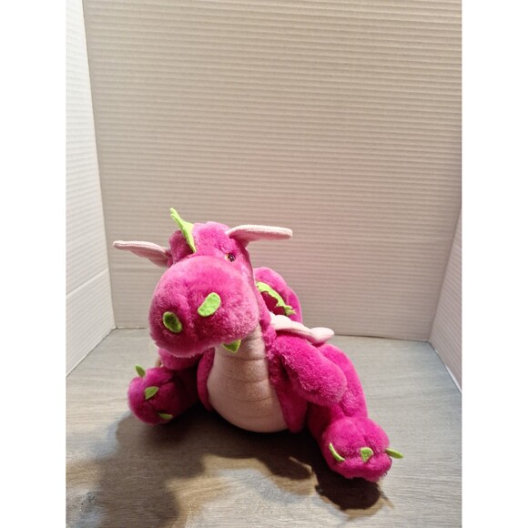 Dragoons Pink Green Plush dragon - Picture 1 of 8